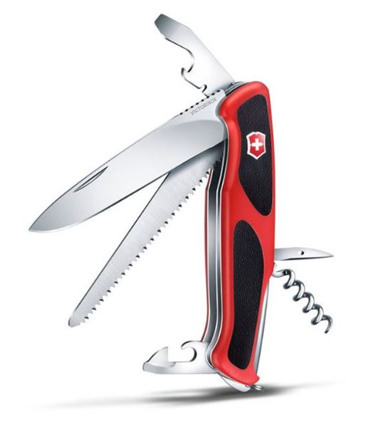 Picture of RANGER GRIP 55 GRIP, 130MM Red/ Black Blister